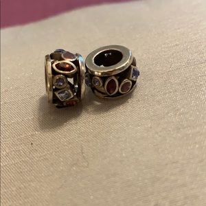 Brighton purple kaleidoscopic charm